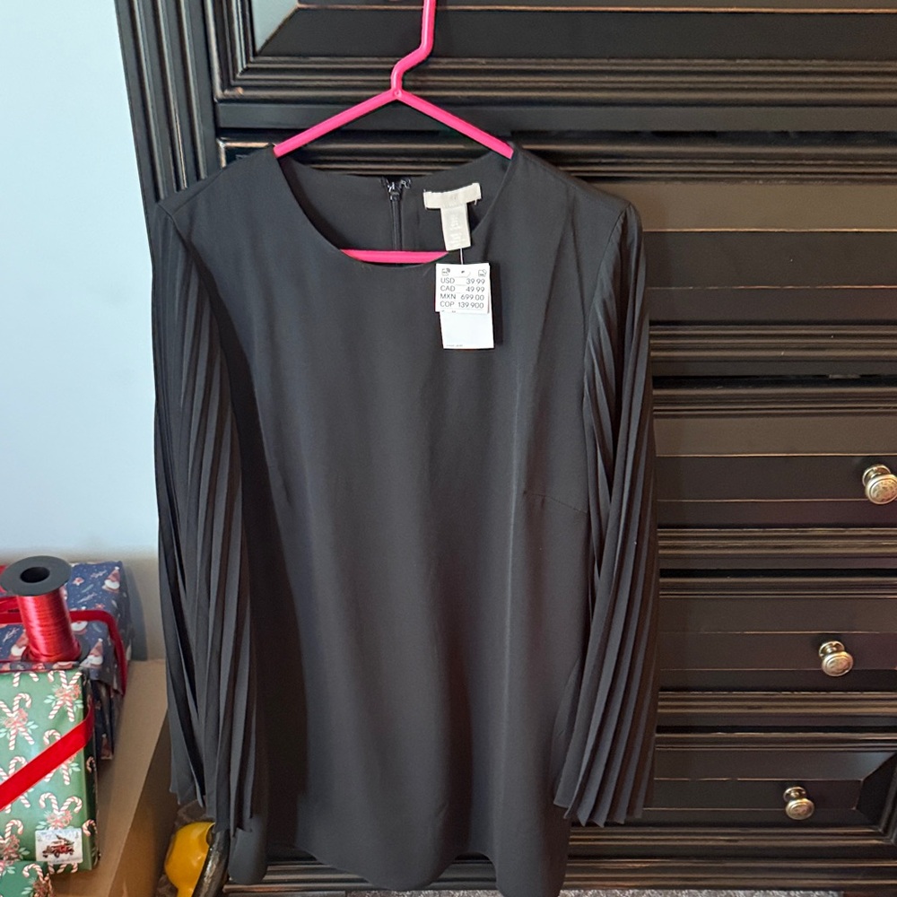 Black cocktail dress